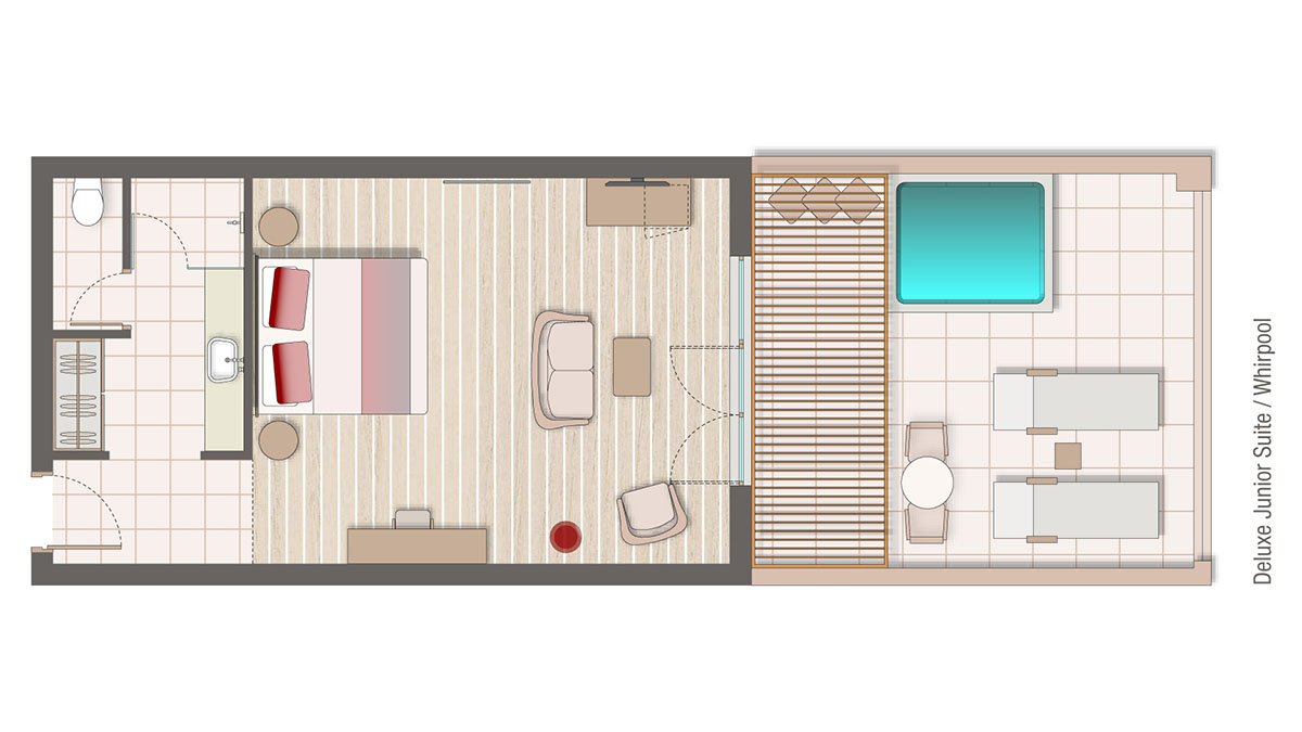 Deluxe Junior Suite Whirlpool